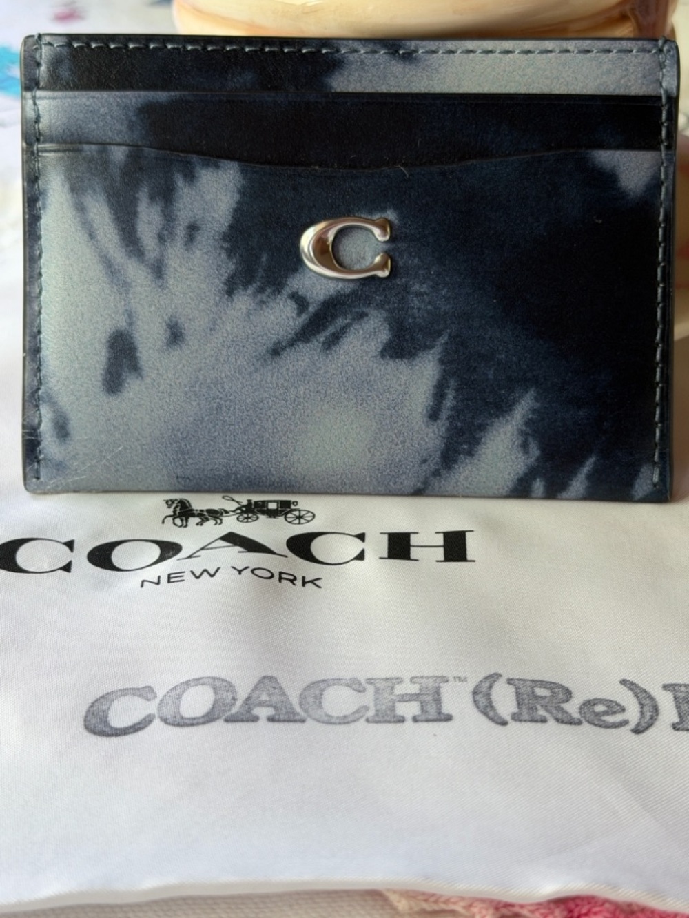 💙🩵💙 COACH RESTORED ESSENTIAL CARD CASE 💙🩵💙 - Picture 10 of 16